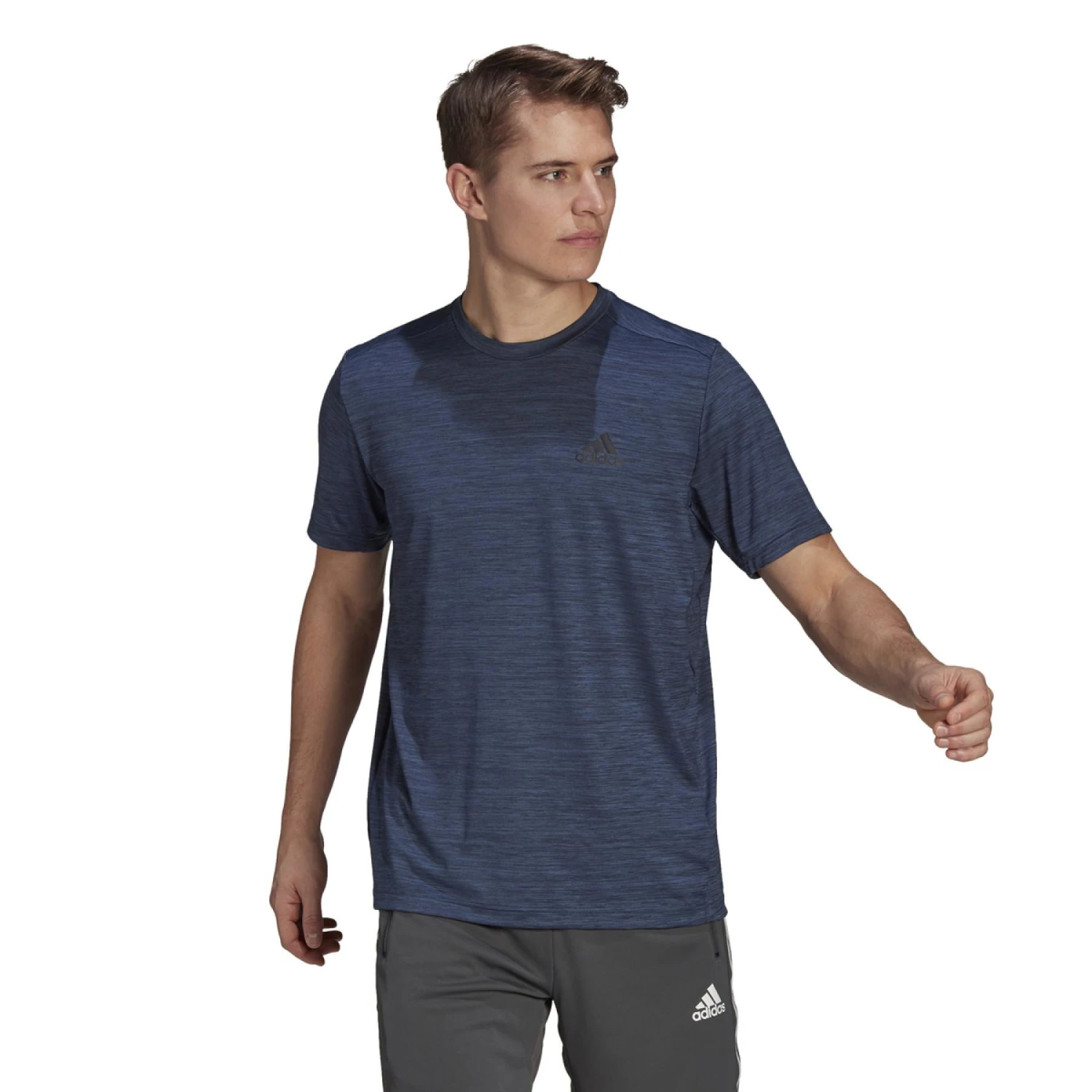 T-shirt Stretch Adidas Aeroready Designed To Move Sport – Image 20