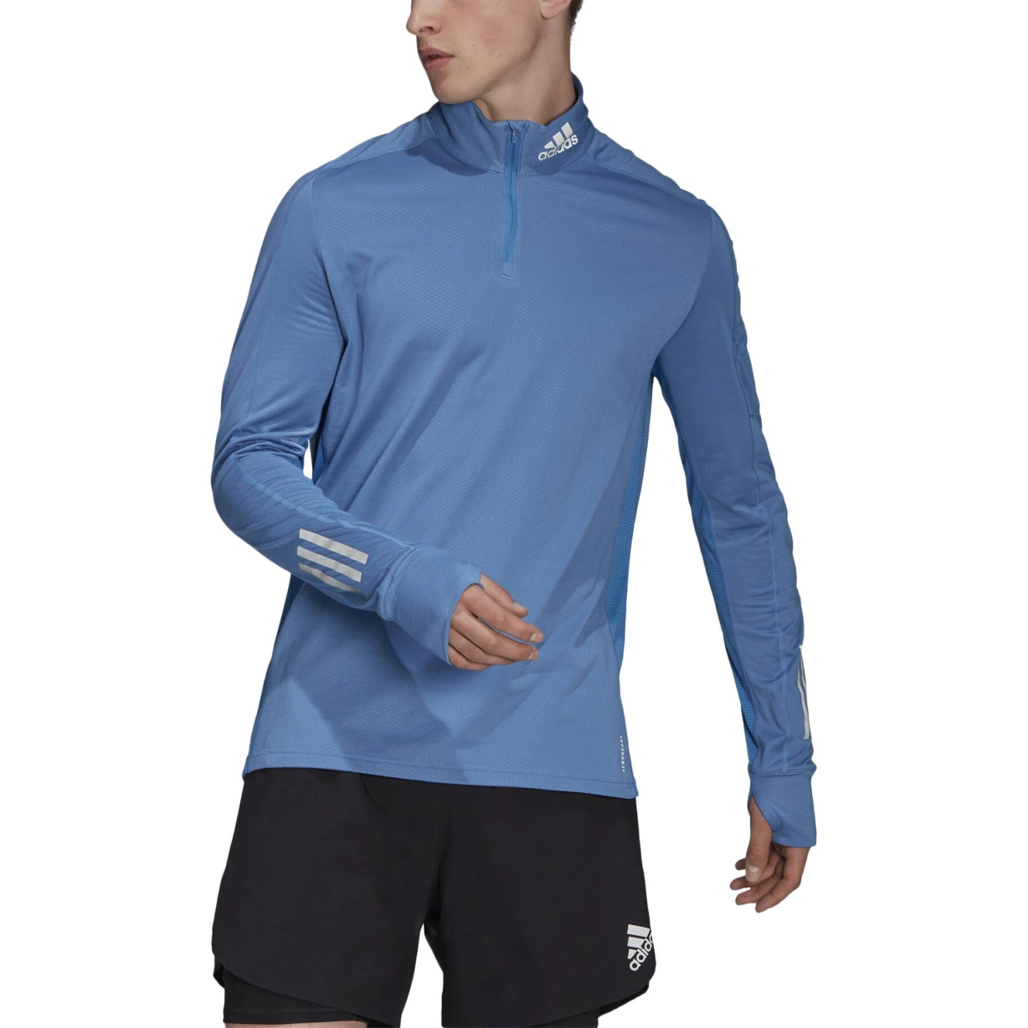 Sweatshirt à Zip Adidas Own The Run – Image 5