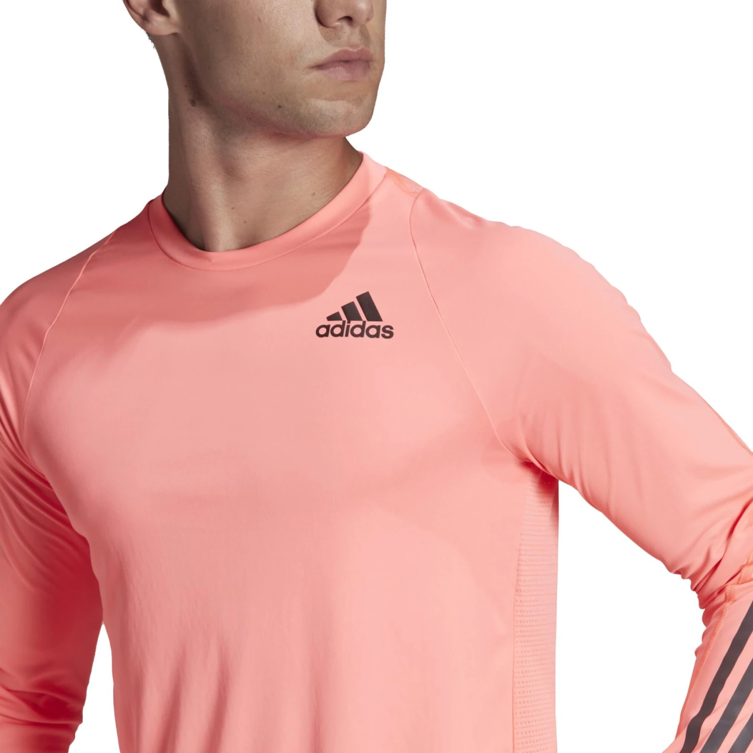 T-shirt Adidas Run Icon Full Reflective 3-Stripes – Image 8