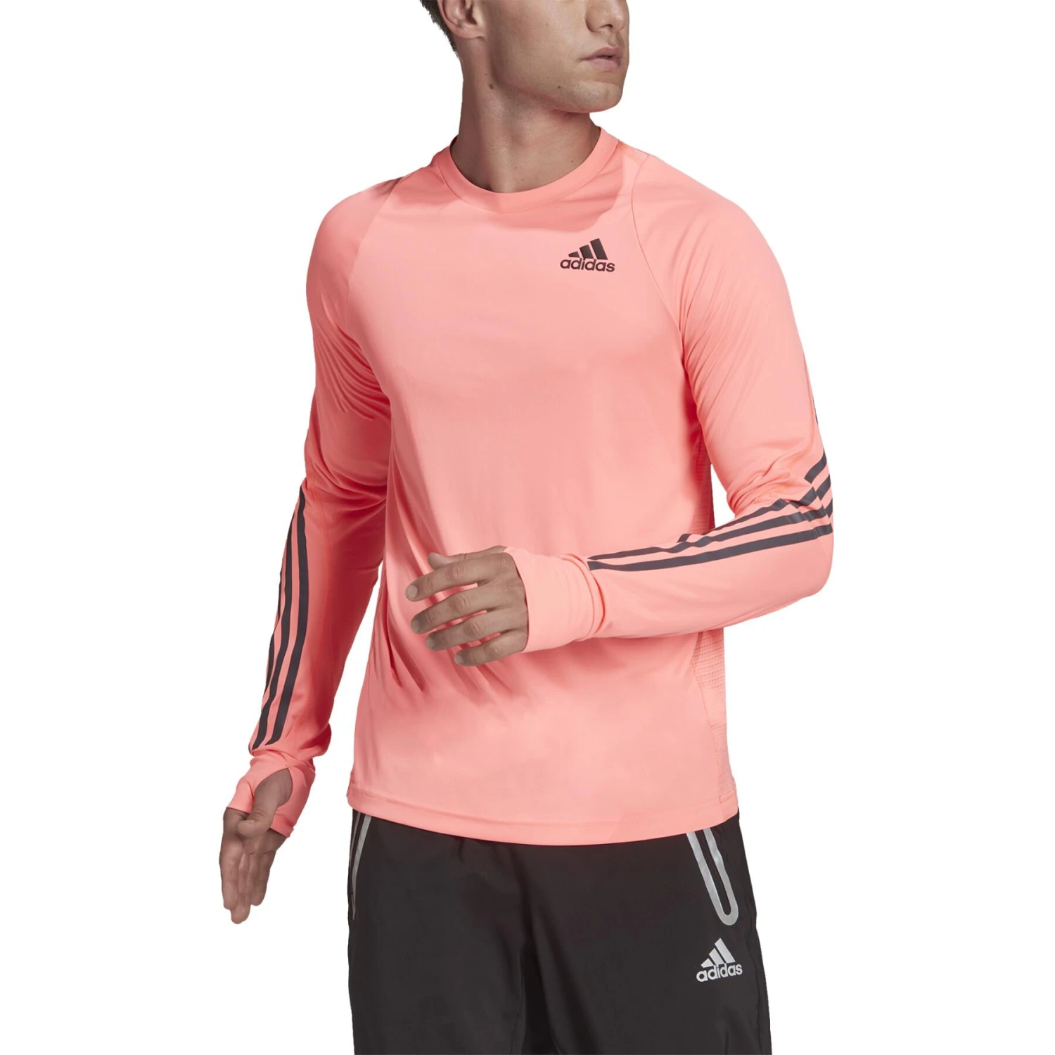 T-shirt Adidas Run Icon Full Reflective 3-Stripes – Image 5