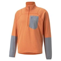 Sweatshirt 1/2 Zip Polypropylène Puma Seasons Raincell
